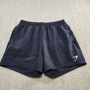 Gymshark Arrival Shorts Men Medium 5" Black Running Weight Lifting Training